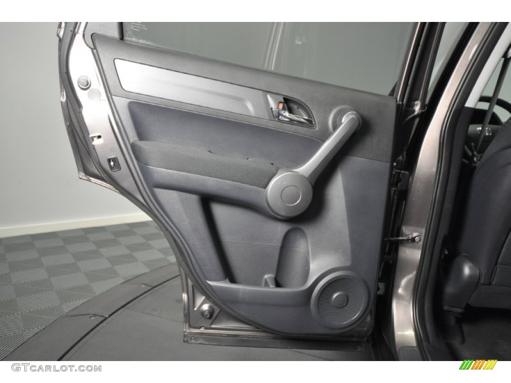 2009 CR-V EX 4WD - Urban Titanium Metallic / Black photo #16
