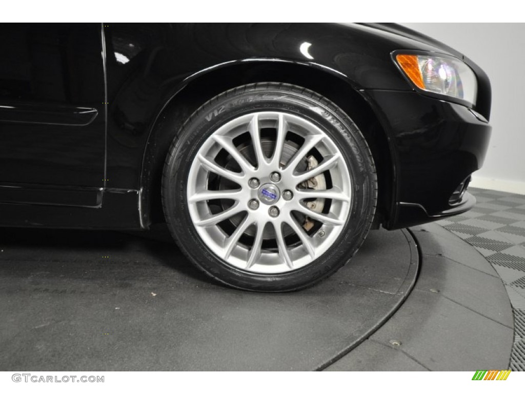 2009 S40 2.4i - Black / Quartz photo #35