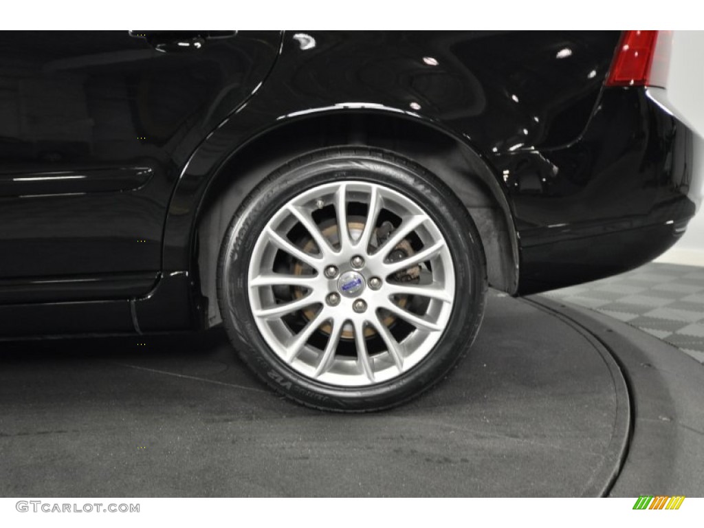 2009 S40 2.4i - Black / Quartz photo #38