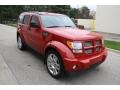 2011 Inferno Red Crystal Pearl Dodge Nitro Heat 4x4  photo #1