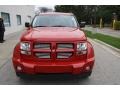 2011 Inferno Red Crystal Pearl Dodge Nitro Heat 4x4  photo #2