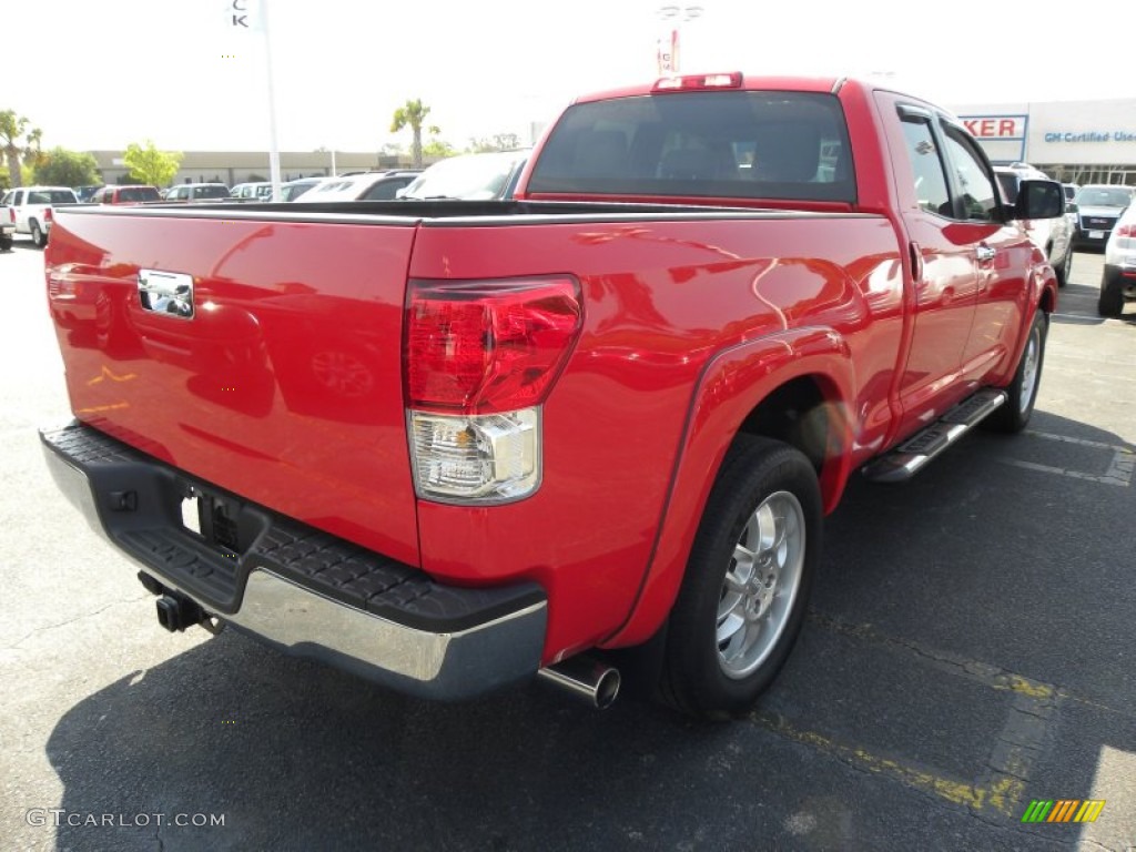 2010 Tundra X-SP Double Cab - Radiant Red / Sand Beige photo #13