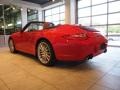 2009 Guards Red Porsche 911 Carrera S Cabriolet  photo #3