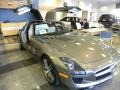 2012 AMG Imola Grey Metallic Mercedes-Benz SLS AMG  photo #2