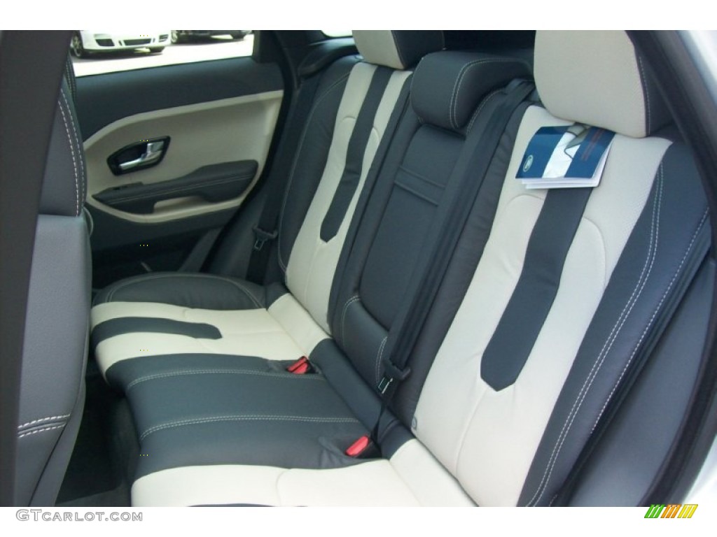 Dynamic Lunar/Ivory Interior 2012 Land Rover Range Rover Evoque Dynamic Photo #63095762