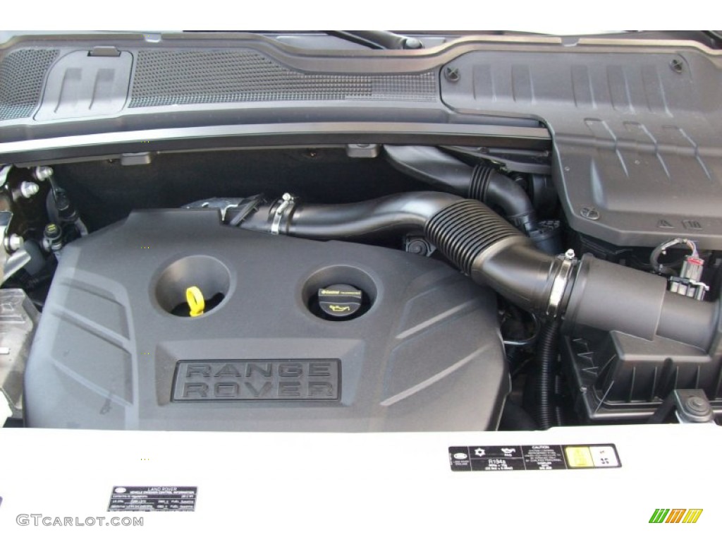 2012 Land Rover Range Rover Evoque Dynamic 2.0 Liter Turbocharged DOHC 16-Valve VVT Si4 4 Cylinder Engine Photo #63095768