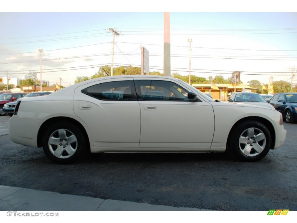 2008 Charger SE - Cool Vanilla Clear Coat / Dark/Light Slate Gray photo #3