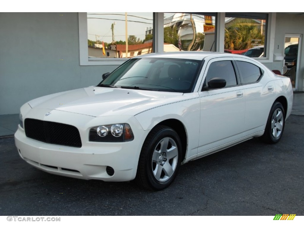 2008 Charger SE - Cool Vanilla Clear Coat / Dark/Light Slate Gray photo #7