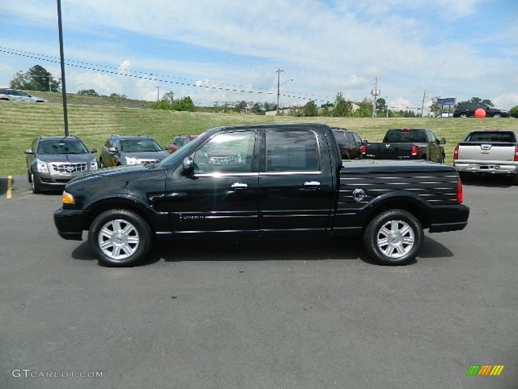 Black Clearcoat 2002 Lincoln Blackwood Crew Cab Exterior Photo #63096398