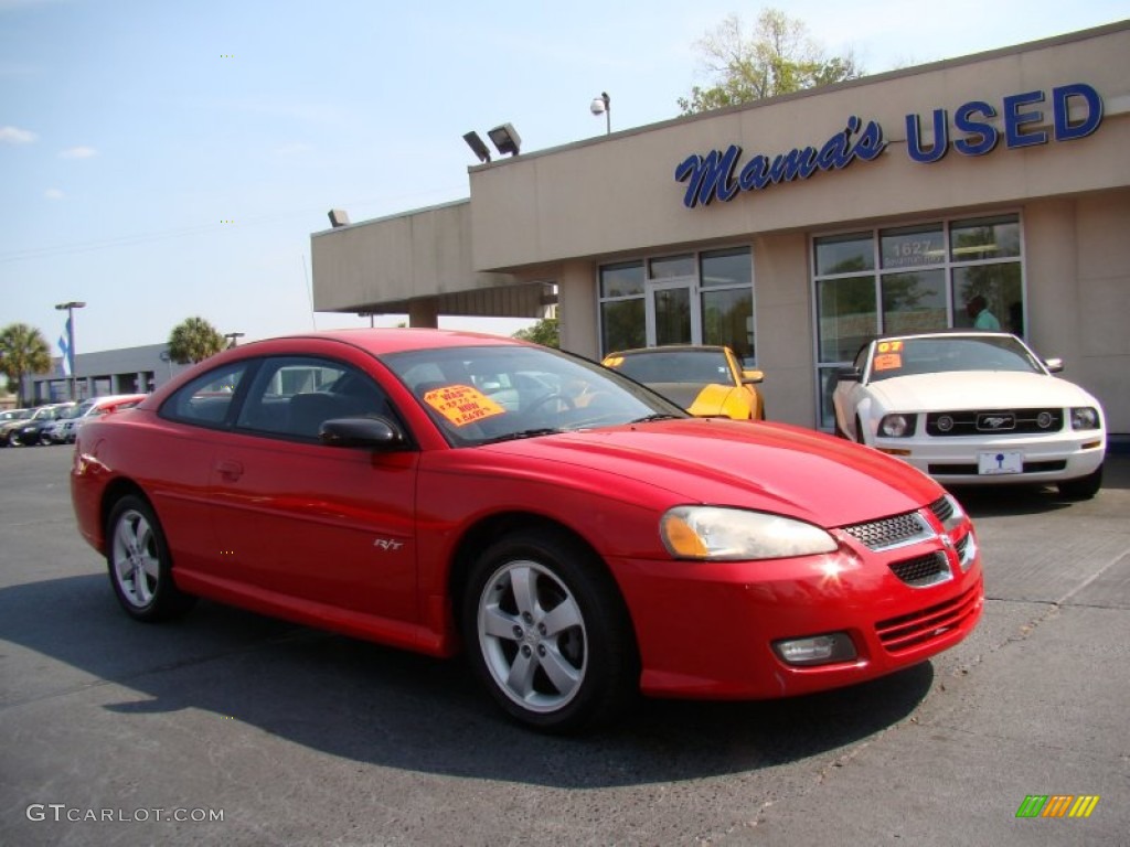 2003 Stratus R/T Coupe - Indy Red / Dark Slate Gray photo #2