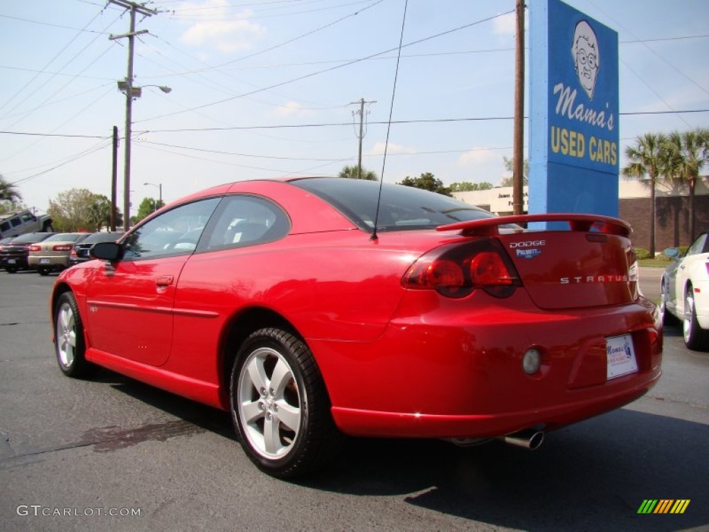 2003 Stratus R/T Coupe - Indy Red / Dark Slate Gray photo #6