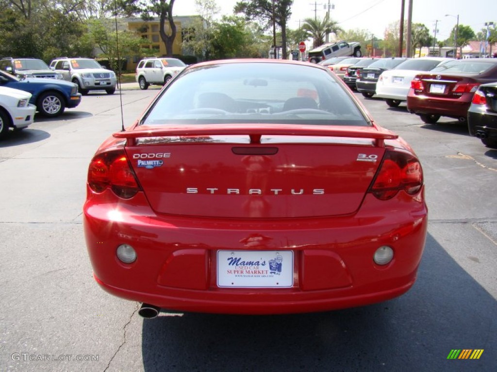 2003 Stratus R/T Coupe - Indy Red / Dark Slate Gray photo #7