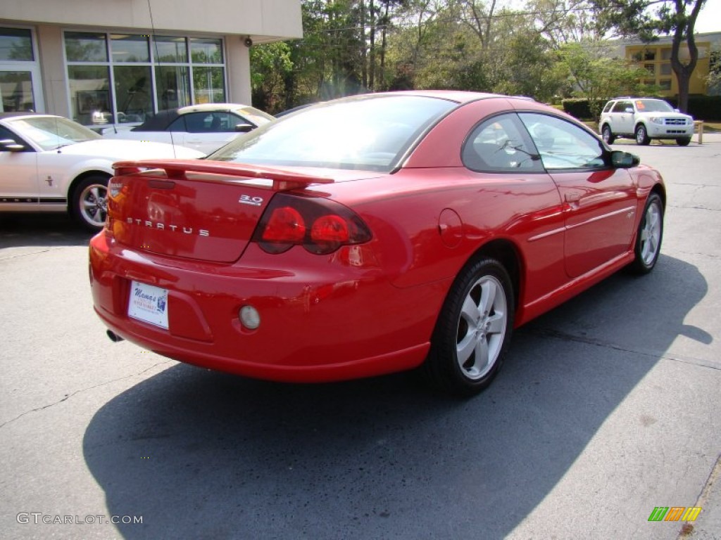 2003 Stratus R/T Coupe - Indy Red / Dark Slate Gray photo #8