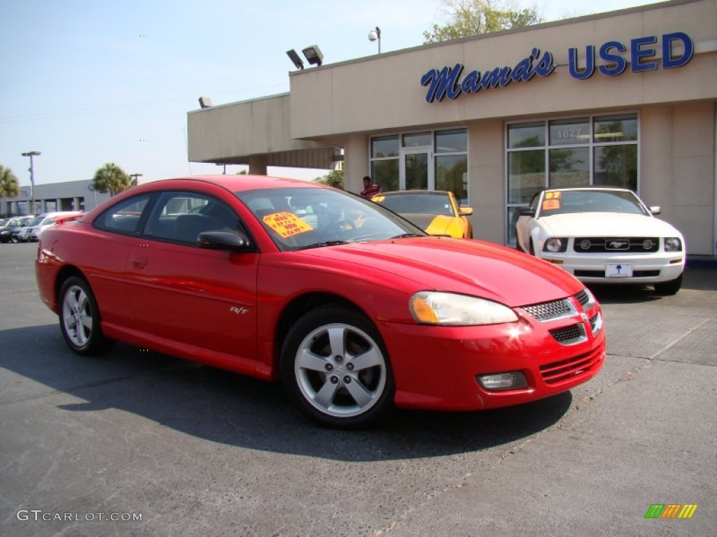 2003 Stratus R/T Coupe - Indy Red / Dark Slate Gray photo #23