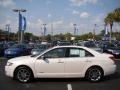White Platinum Tri-Coat 2009 Lincoln MKZ Sedan Exterior