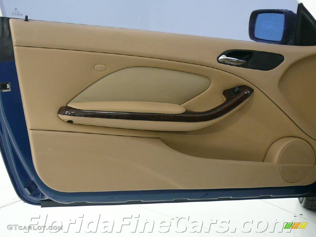 2003 3 Series 325i Coupe - Mystic Blue Metallic / Sand photo #9