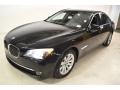 Jet Black 2010 BMW 7 Series 750i Sedan Exterior