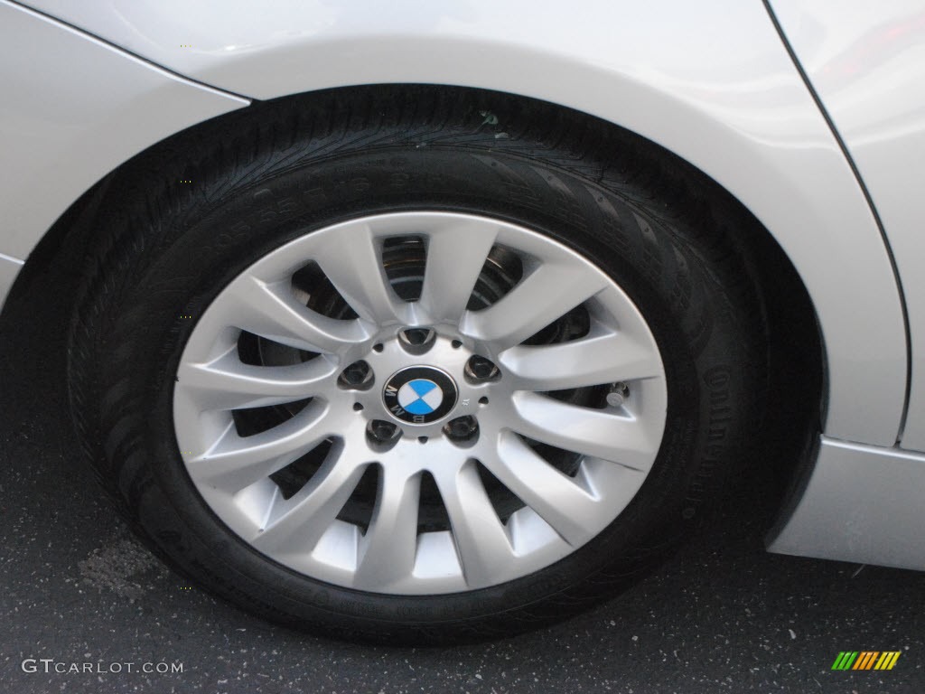 2009 3 Series 328i Sedan - Titanium Silver Metallic / Black photo #8