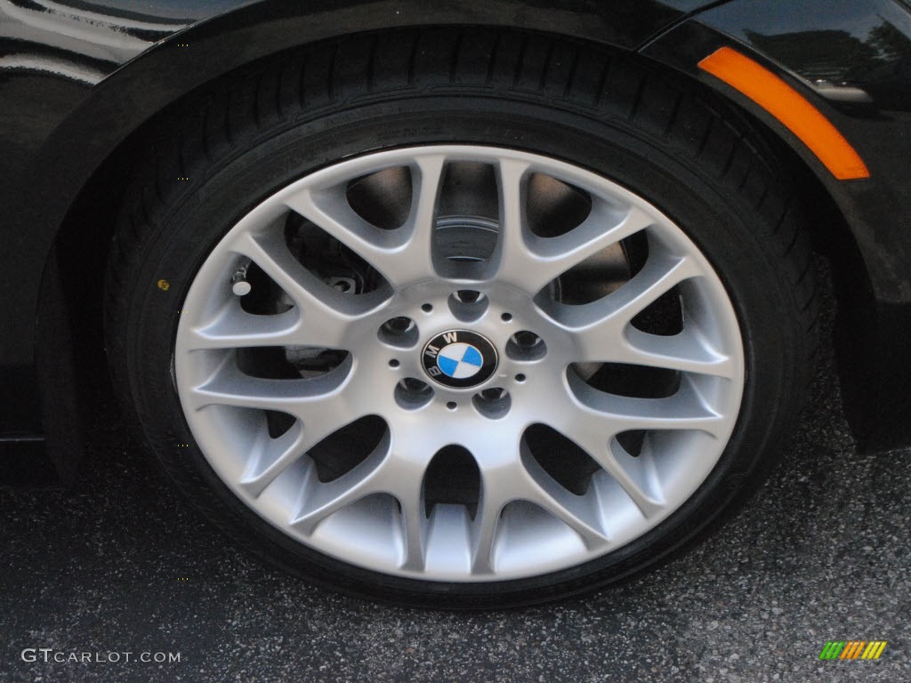2008 3 Series 328i Coupe - Black Sapphire Metallic / Black photo #3