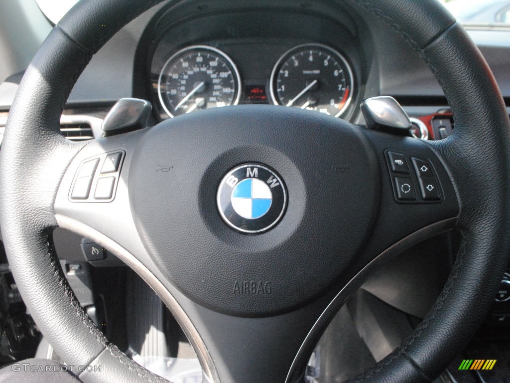 2008 3 Series 328i Coupe - Black Sapphire Metallic / Black photo #19