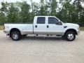 Oxford White 2009 Ford F350 Super Duty Lariat Crew Cab 4x4 Dually Exterior