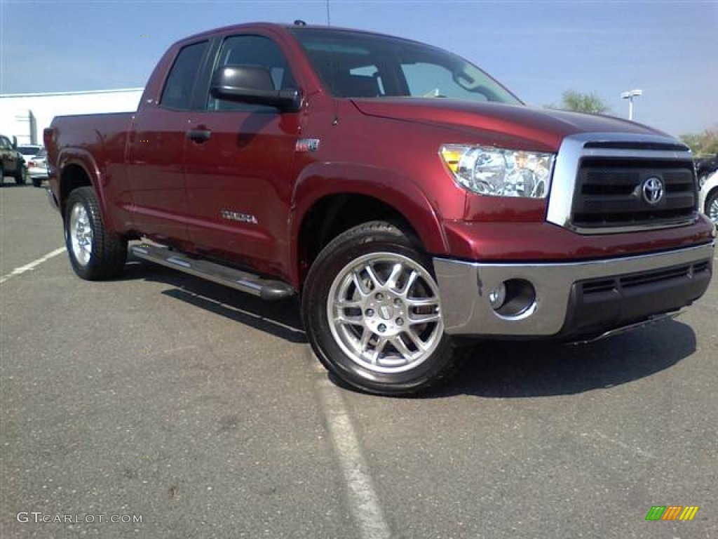 2010 Tundra X-SP Double Cab - Salsa Red Pearl / Black photo #1