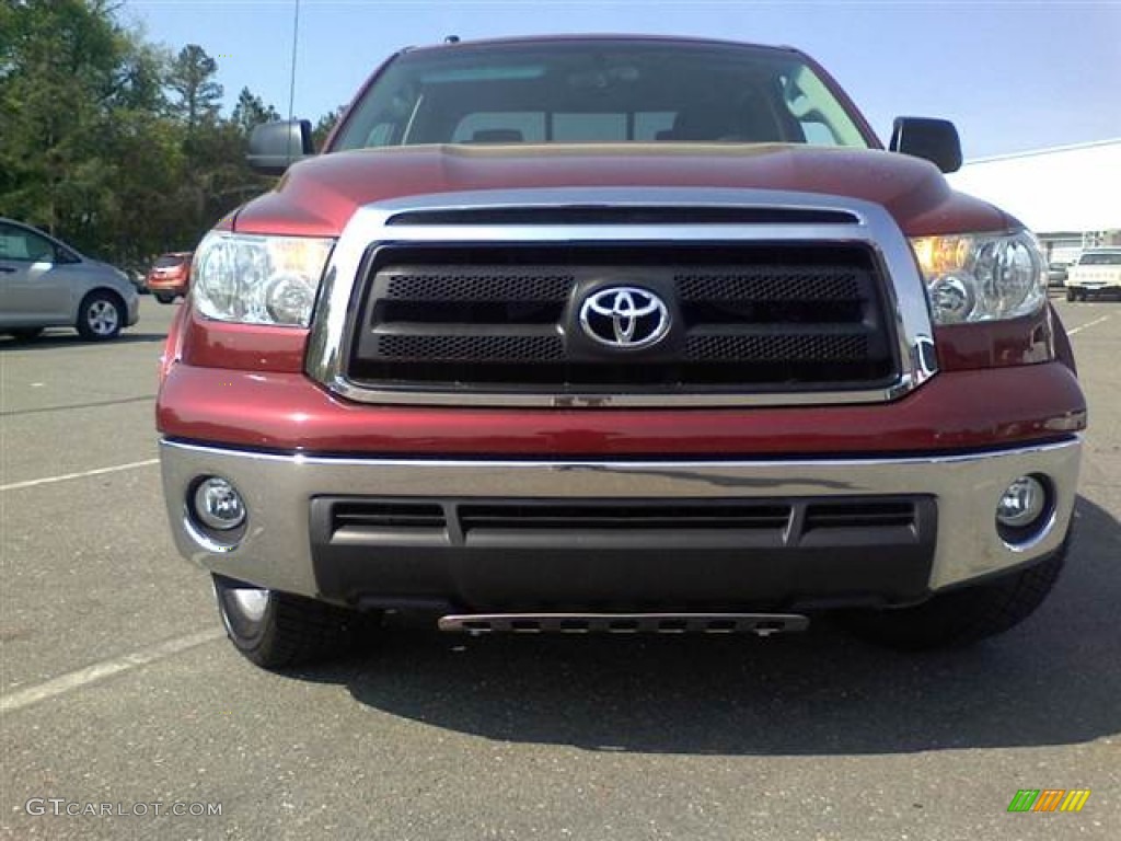 2010 Tundra X-SP Double Cab - Salsa Red Pearl / Black photo #2