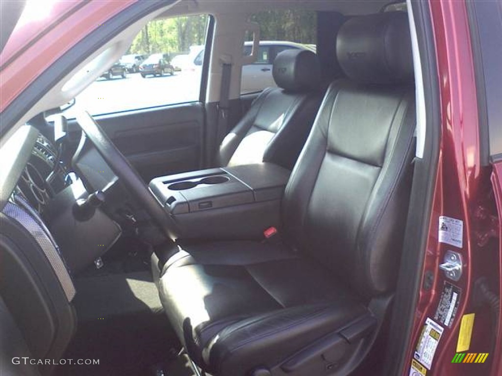 2010 Tundra X-SP Double Cab - Salsa Red Pearl / Black photo #6