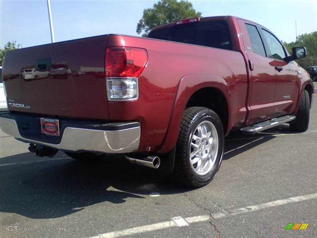 2010 Tundra X-SP Double Cab - Salsa Red Pearl / Black photo #20