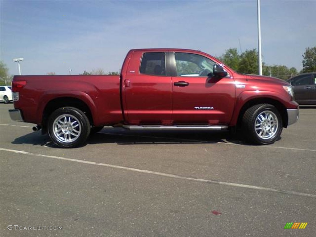 2010 Tundra X-SP Double Cab - Salsa Red Pearl / Black photo #21