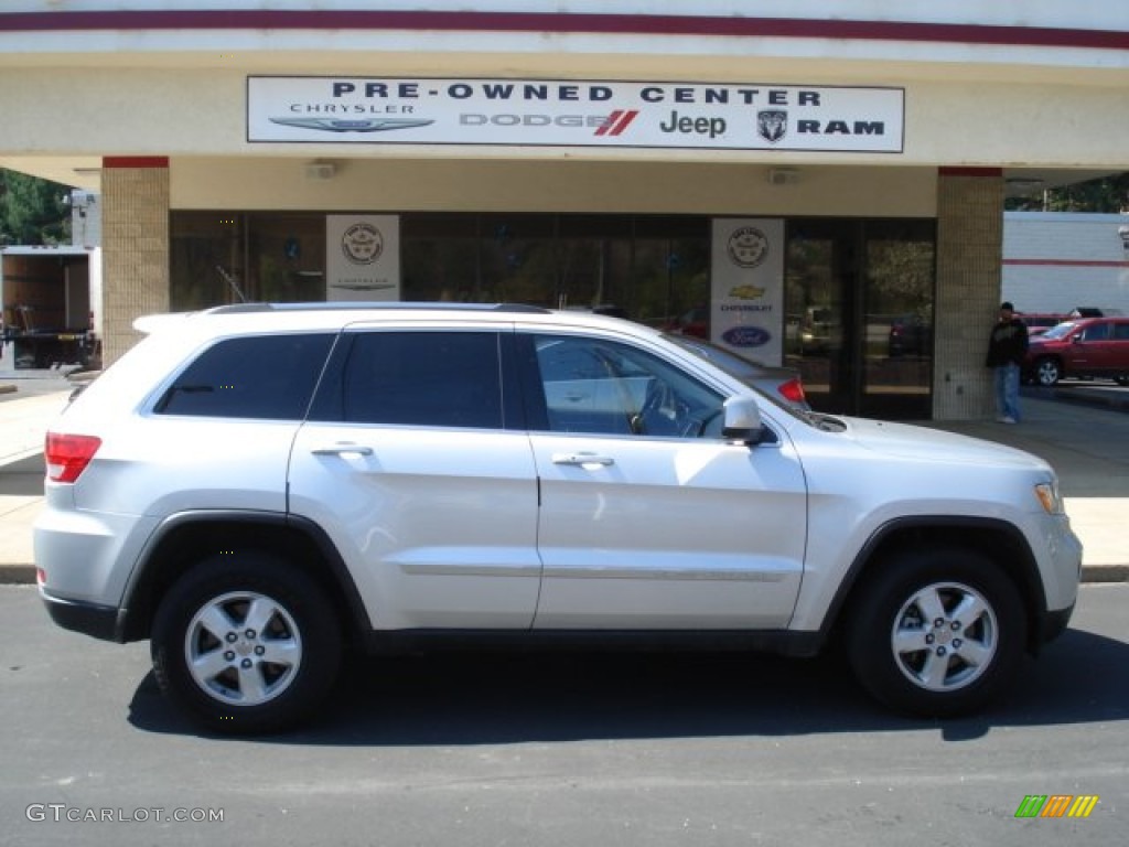 2011 Grand Cherokee Laredo 4x4 - Bright Silver Metallic / Black photo #1