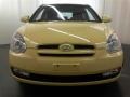 2008 Mellow Yellow Hyundai Accent SE Coupe  photo #2