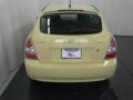 2008 Mellow Yellow Hyundai Accent SE Coupe  photo #4