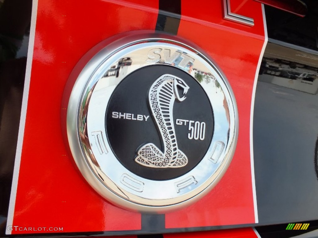 2012 Ford Mustang Shelby GT500 SVT Performance Package Coupe Marks and Logos Photo #63103949