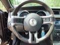 2012 Ford Mustang Charcoal Black/Red Recaro Sport Seats Interior Steering Wheel Photo
