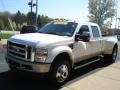 Oxford White - F450 Super Duty King Ranch Crew Cab 4x4 Dually Photo No. 4