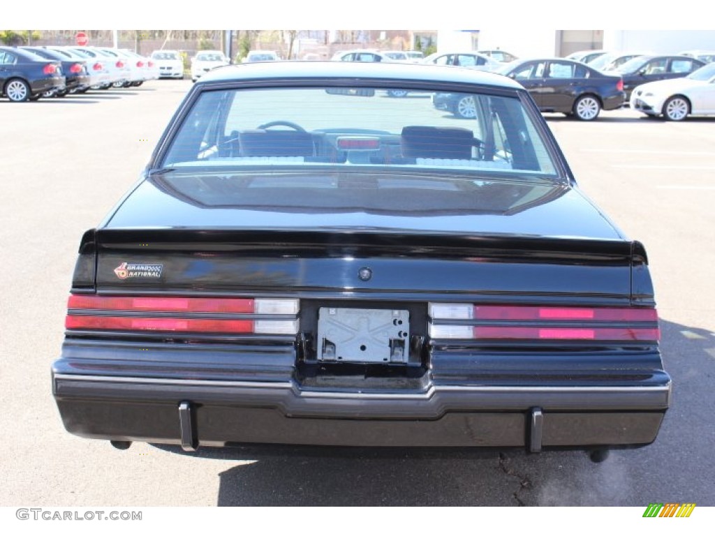 Black 1986 Buick Regal T-Type Grand National Exterior Photo #63105302