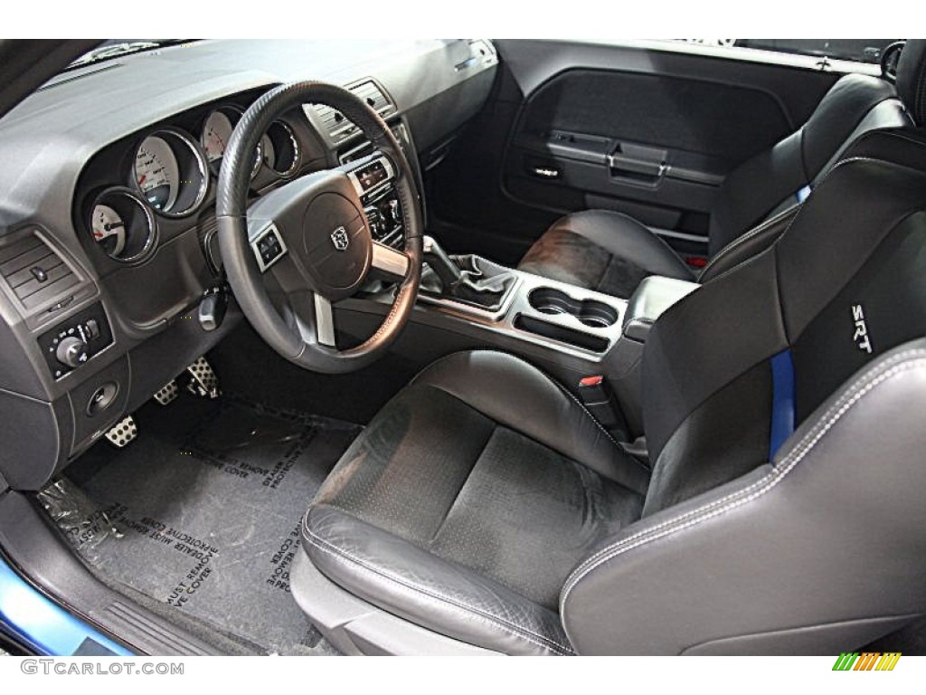 2010 Challenger SRT8 - B5 Blue Pearlcoat / Dark Slate Gray photo #8