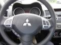 2012 Mitsubishi Lancer Black Interior Steering Wheel Photo