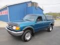 1994 Cayman Green Metallic Ford Ranger XLT Extended Cab 4x4 #63101499