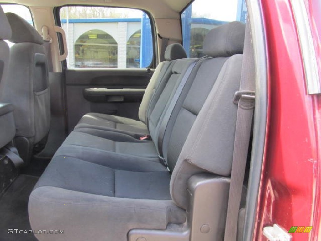 2009 Silverado 2500HD LT Crew Cab 4x4 - Dark Cherry Metallic / Ebony photo #9