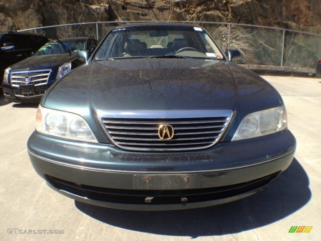 Dark Eucalyptus Pearl 1997 Acura RL 3.5 Sedan Exterior Photo #63109546