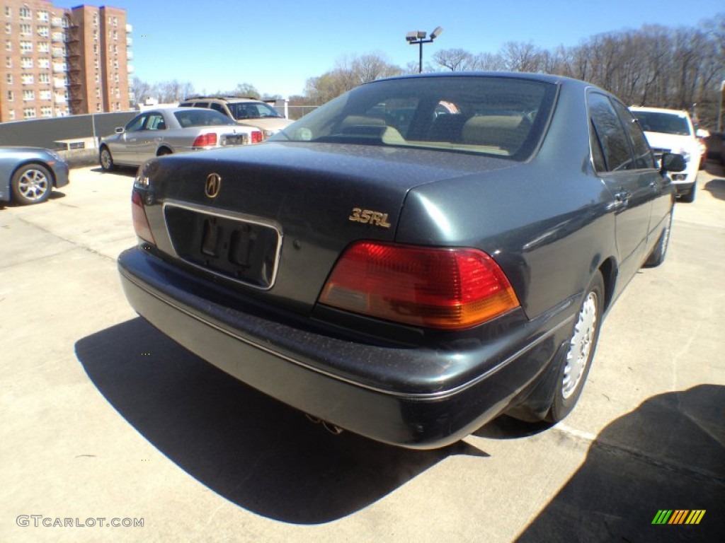 Dark Eucalyptus Pearl 1997 Acura RL 3.5 Sedan Exterior Photo #63109565