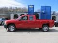 2012 Victory Red Chevrolet Silverado 1500 Work Truck Extended Cab 4x4  photo #2