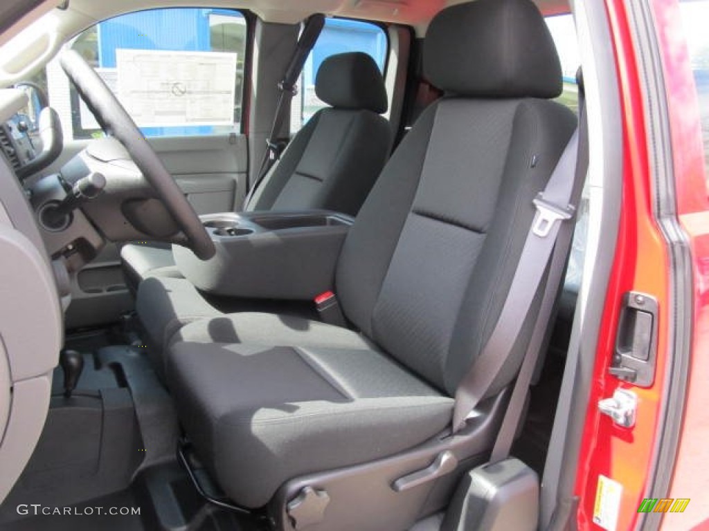 2012 Chevrolet Silverado 1500 Work Truck Extended Cab 4x4 Front Seat Photo #63110213