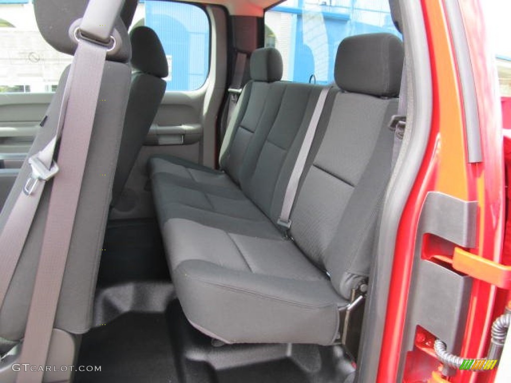 2012 Chevrolet Silverado 1500 Work Truck Extended Cab 4x4 Rear Seat Photo #63110222