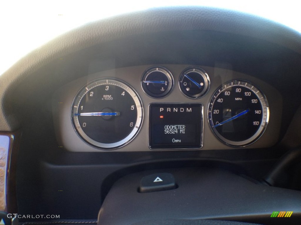 2008 Cadillac Escalade Platinum AWD Gauges Photo #63110243