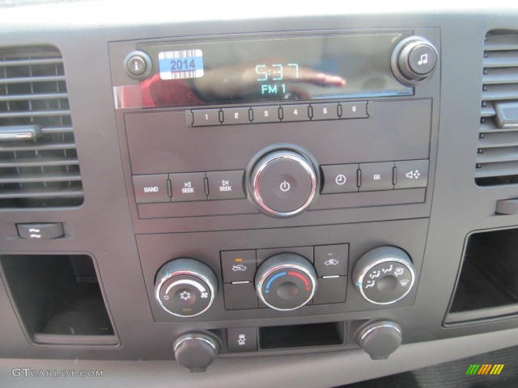 2012 Silverado 1500 Work Truck Regular Cab 4x4 - Summit White / Dark Titanium photo #12