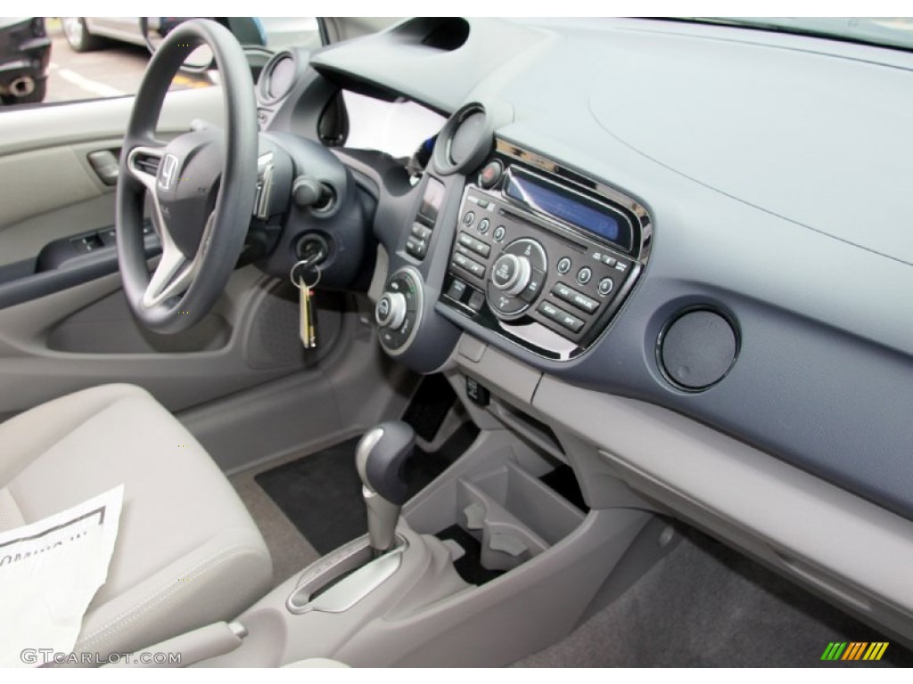 2010 Honda Insight Hybrid EX Gray Dashboard Photo #63111593