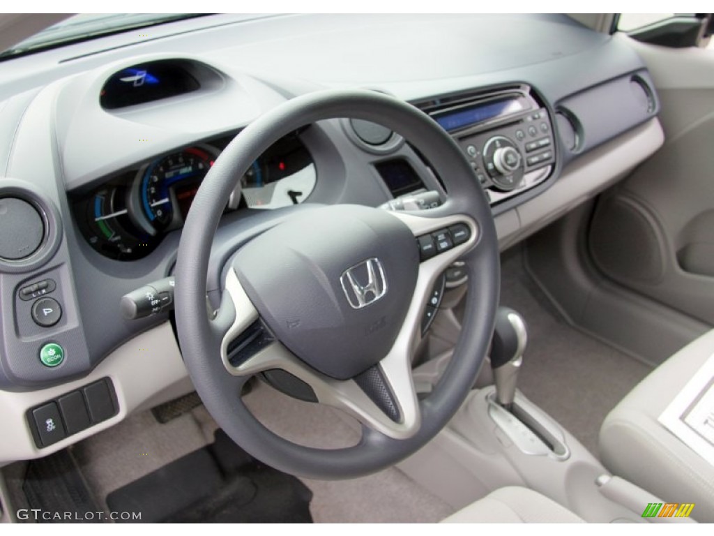 Gray Interior 2010 Honda Insight Hybrid EX Photo #63111641